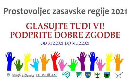 Naj prostovoljec zasavske regije 2021